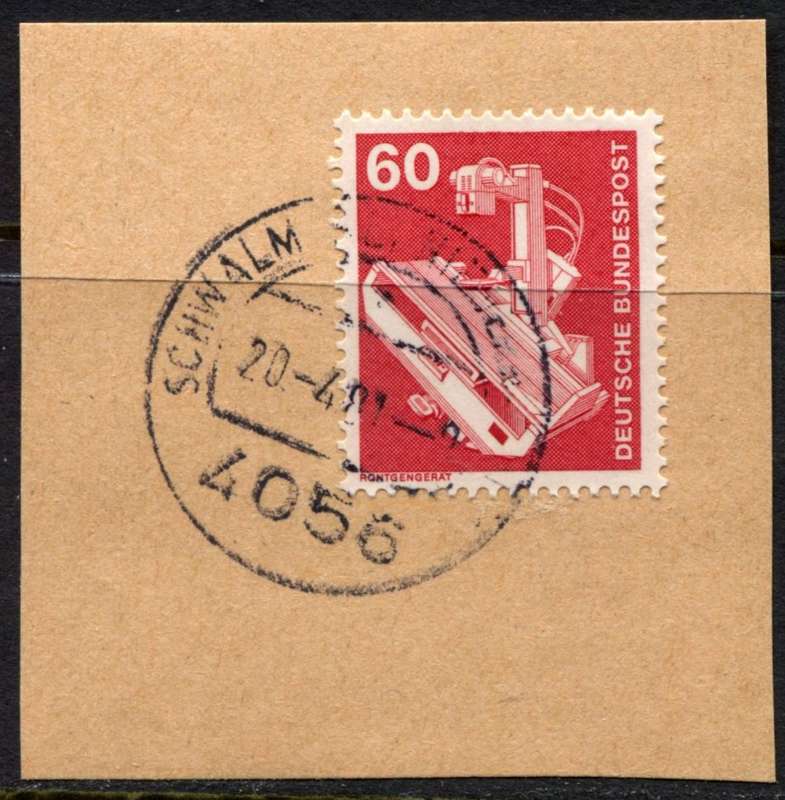 Germany - Federal - Postmark - Used on Piece