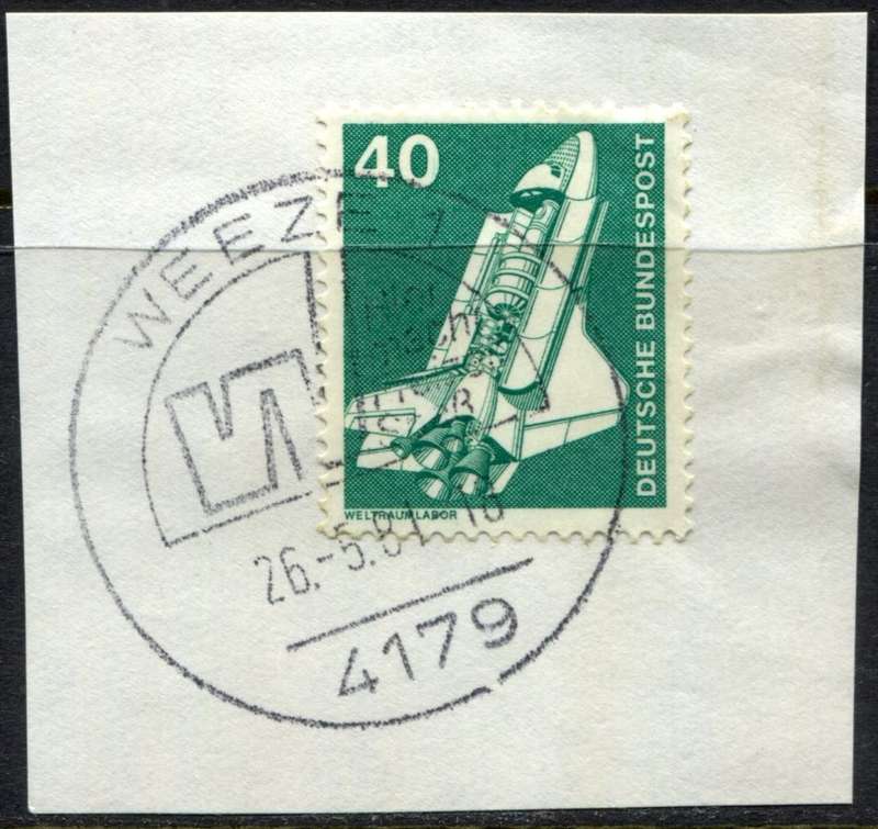 Germany - Federal - Postmark - Used on Piece