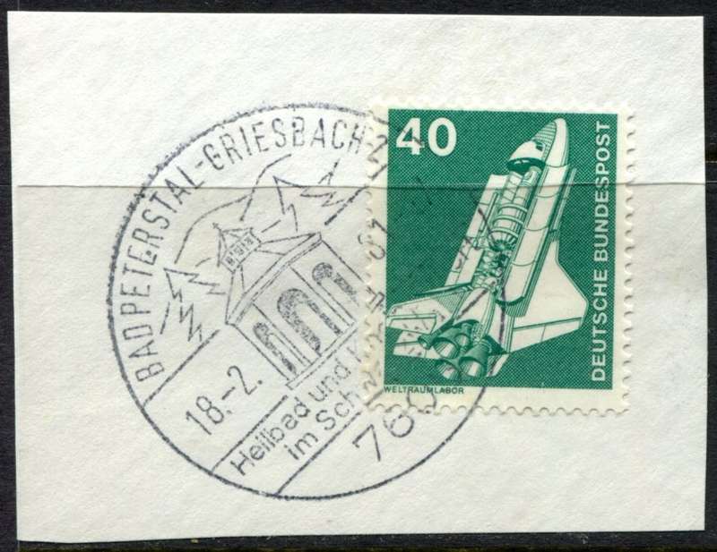 Germany - Federal - Postmark - Used on Piece