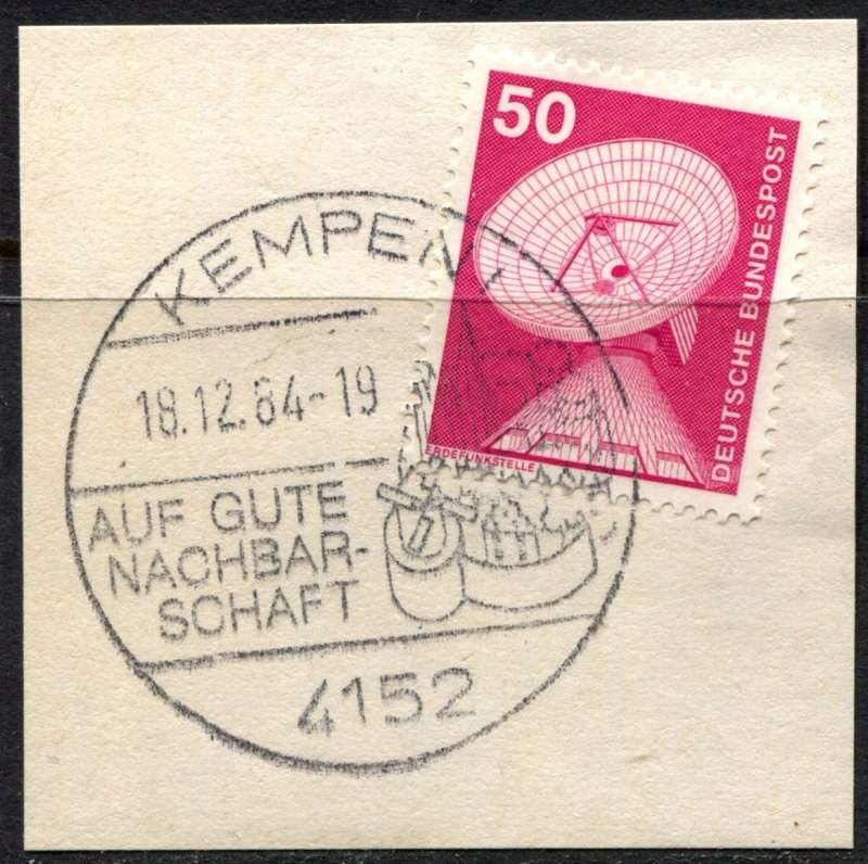 Germany - Federal - Postmark - Used on Piece