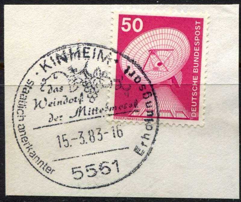 Germany - Federal - Postmark - Used on Piece