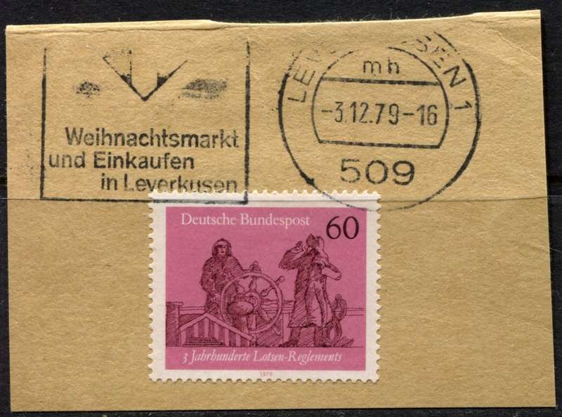 Germany - Federal - Postmark - Used on Piece