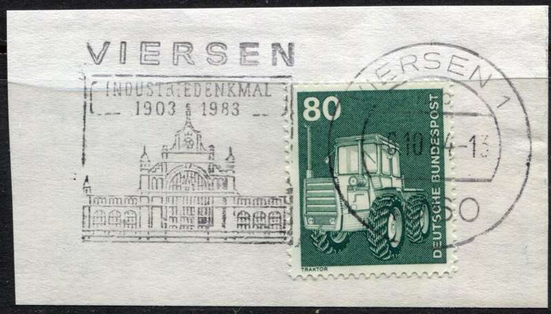 Germany - Federal - Postmark - Used on Piece