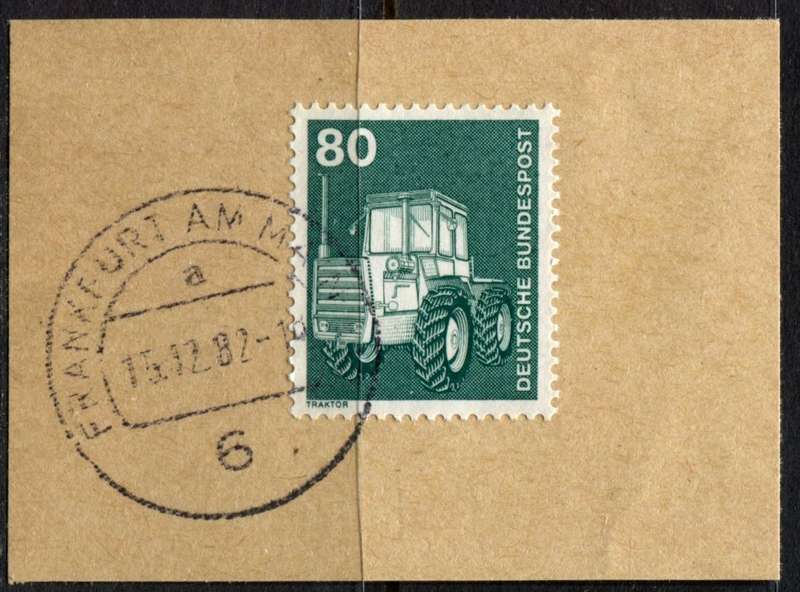 Germany - Federal - Postmark - Used on Piece