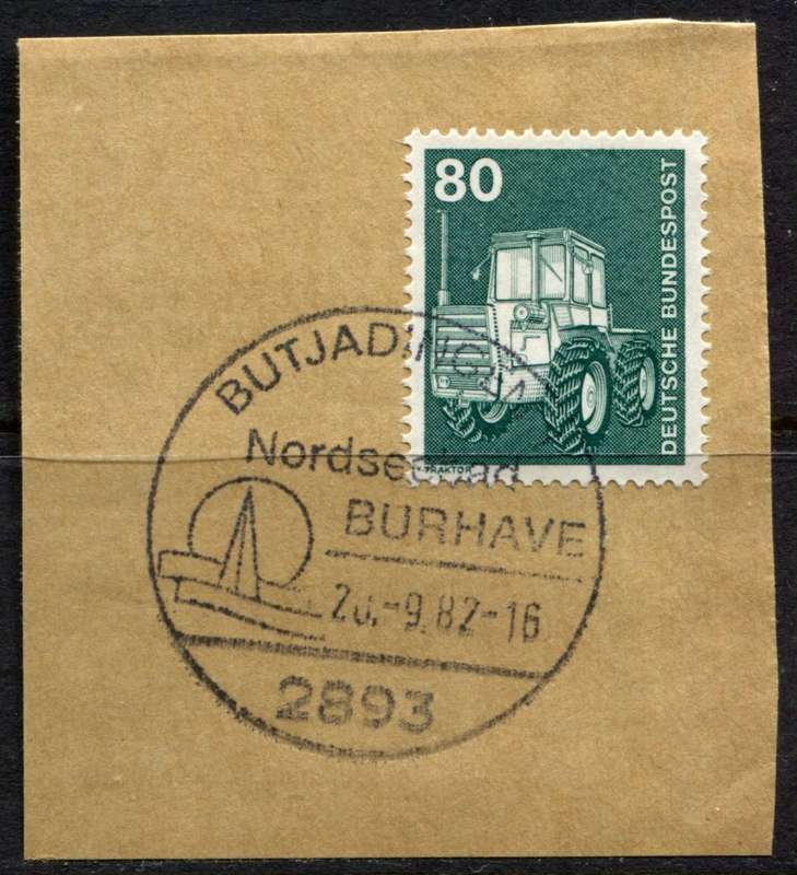 Germany - Federal - Postmark - Used on Piece
