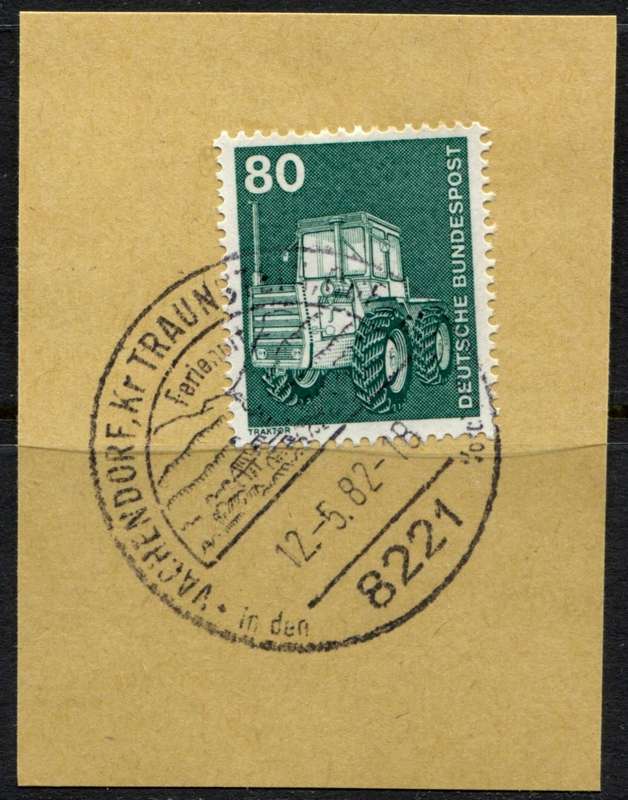 Germany - Federal - Postmark - Used on Piece