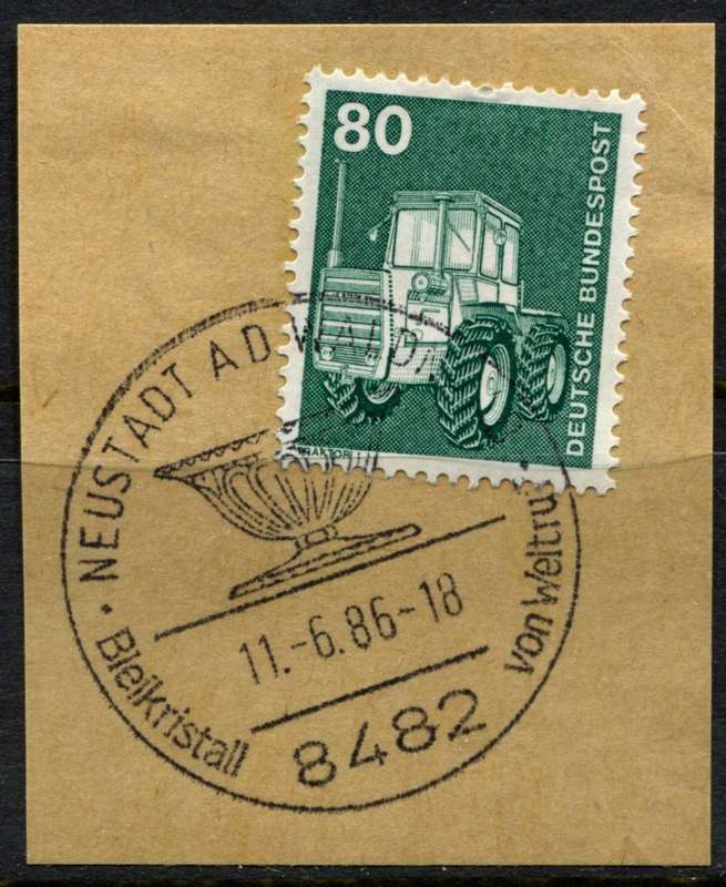 Germany - Federal - Postmark - Used on Piece