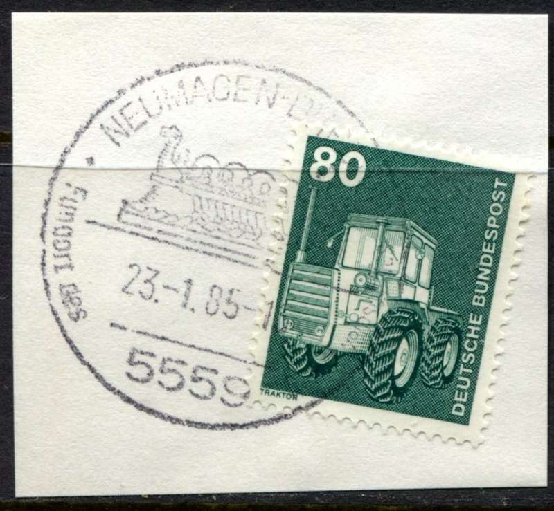 Germany - Federal - Postmark - Used on Piece