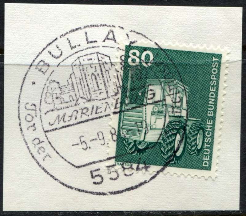 Germany - Federal - Postmark - Used on Piece