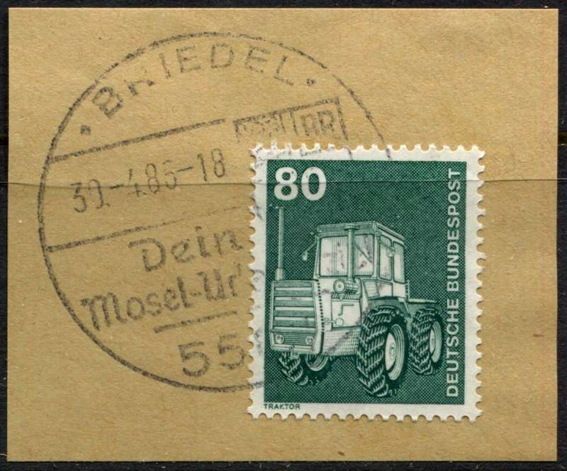 Germany - Federal - Postmark - Used on Piece