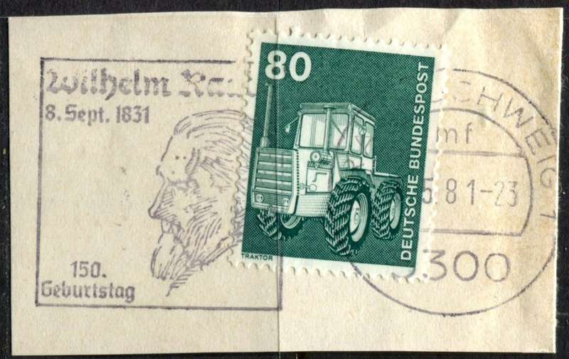 Germany - Federal - Postmark - Used on Piece