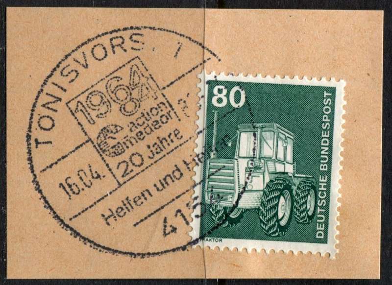 Germany - Federal - Postmark - Used on Piece