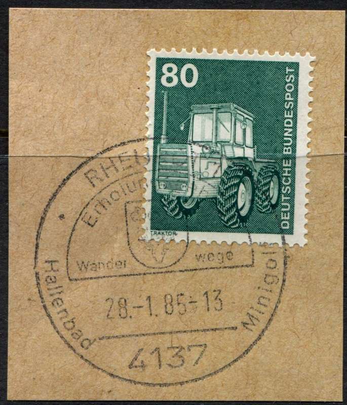Germany - Federal - Postmark - Used on Piece