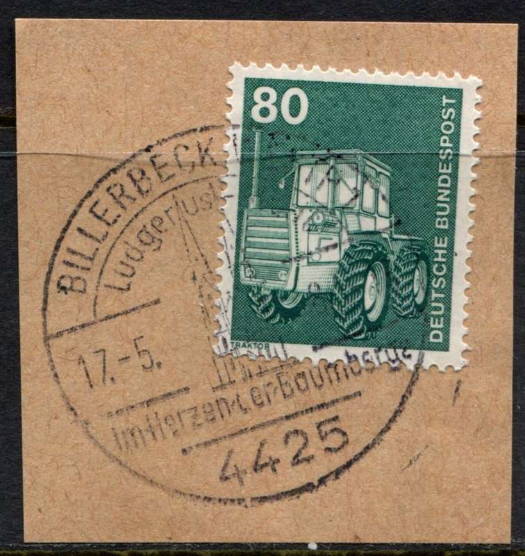 Germany - Federal - Postmark - Used on Piece