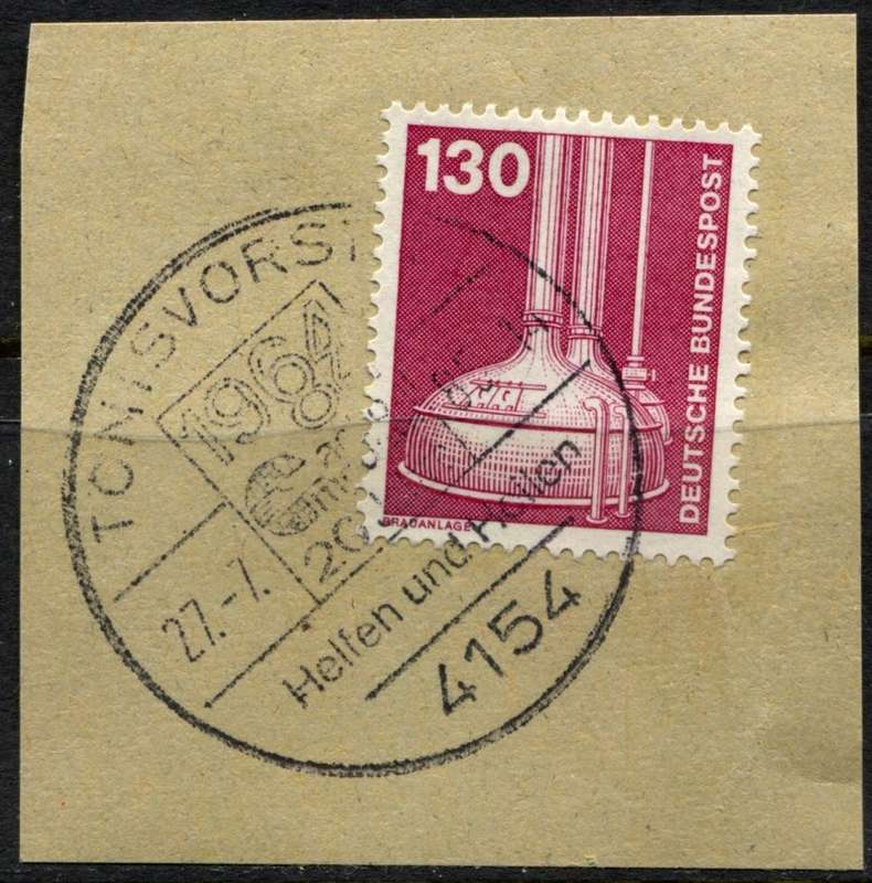 Germany - Federal - Postmark - Used on Piece