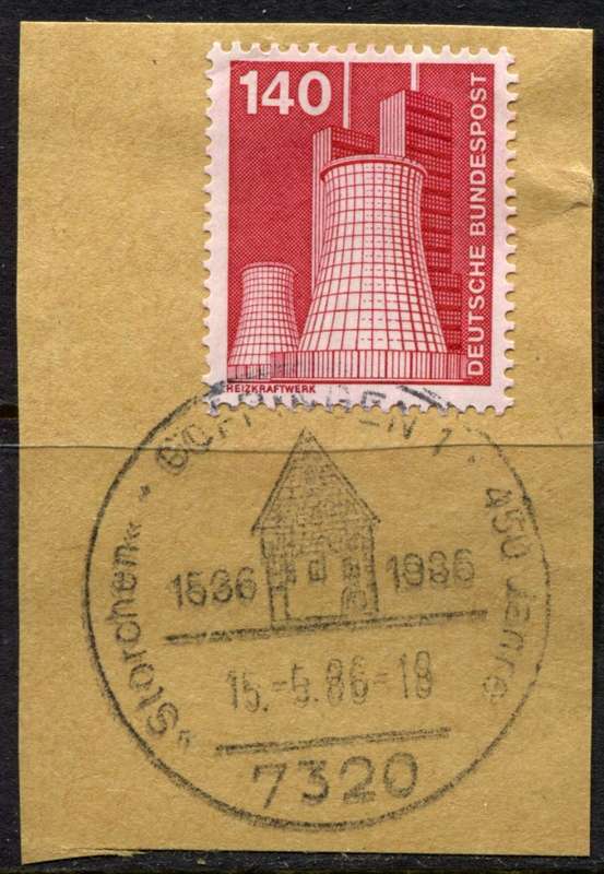 Germany - Federal - Postmark - Used on Piece