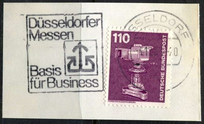 Germany - Federal - Postmark - Used on Piece