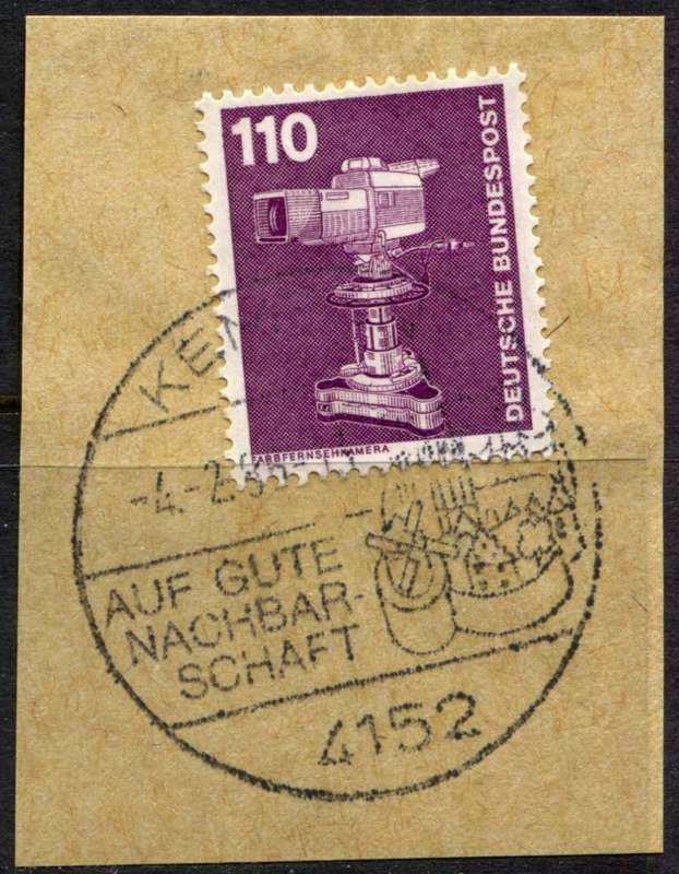 Germany - Federal - Postmark - Used on Piece