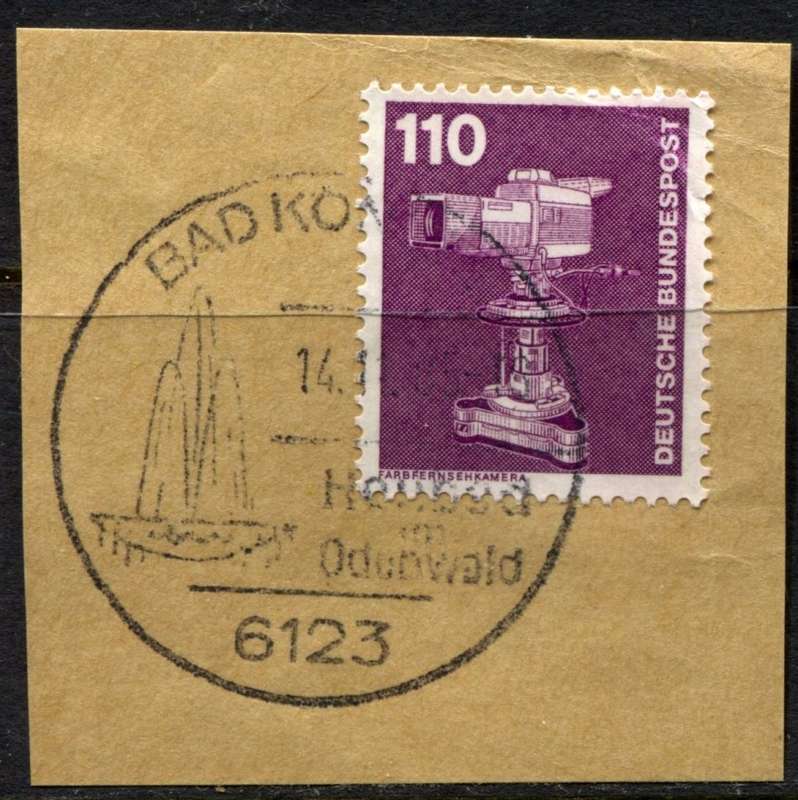 Germany - Federal - Postmark - Used on Piece