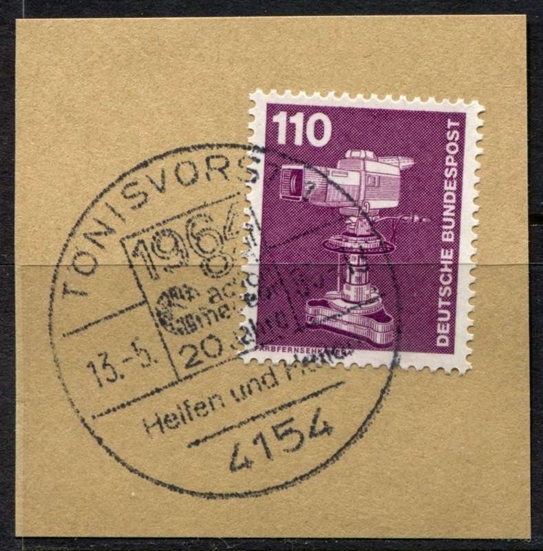 Germany - Federal - Postmark - Used on Piece