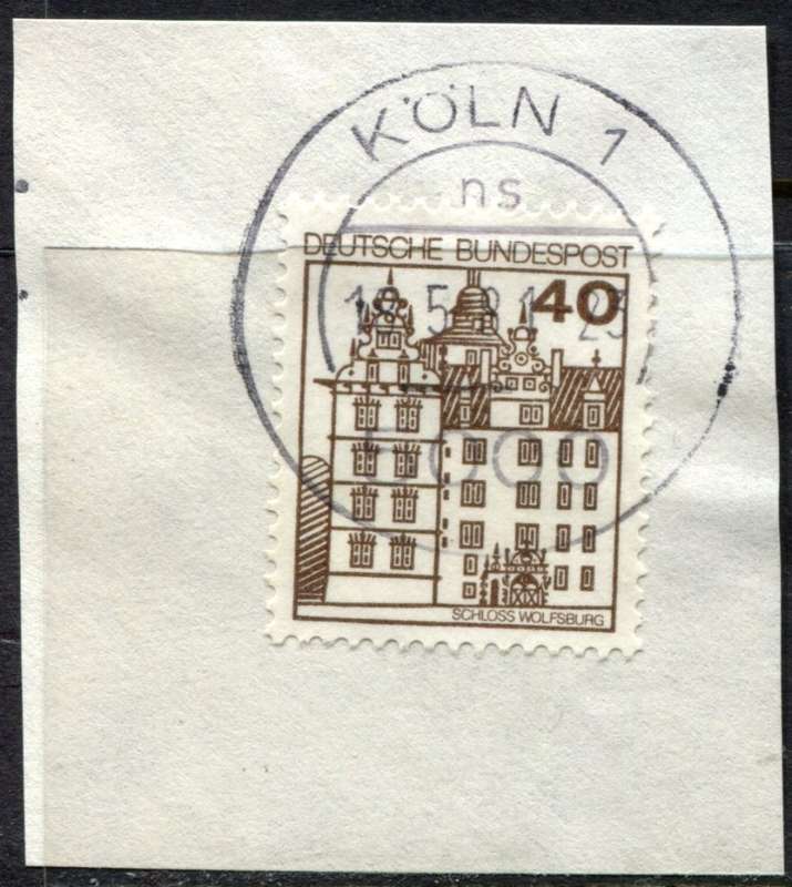 Germany - Federal - Postmark - Used on Piece