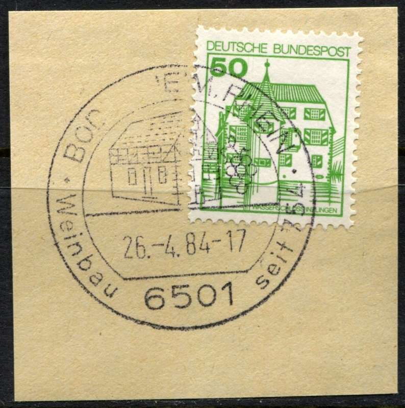 Germany - Federal - Postmark - Used on Piece