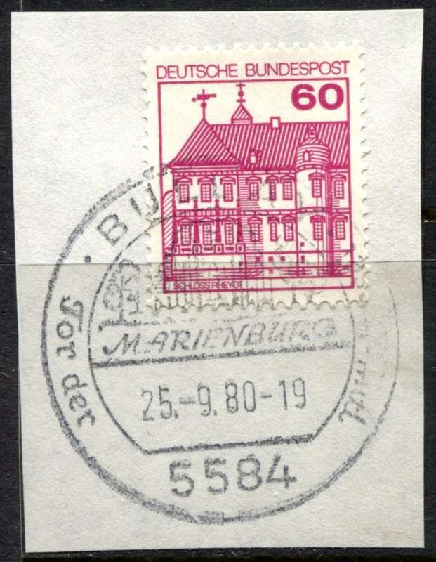 Germany - Federal - Postmark - Used on Piece