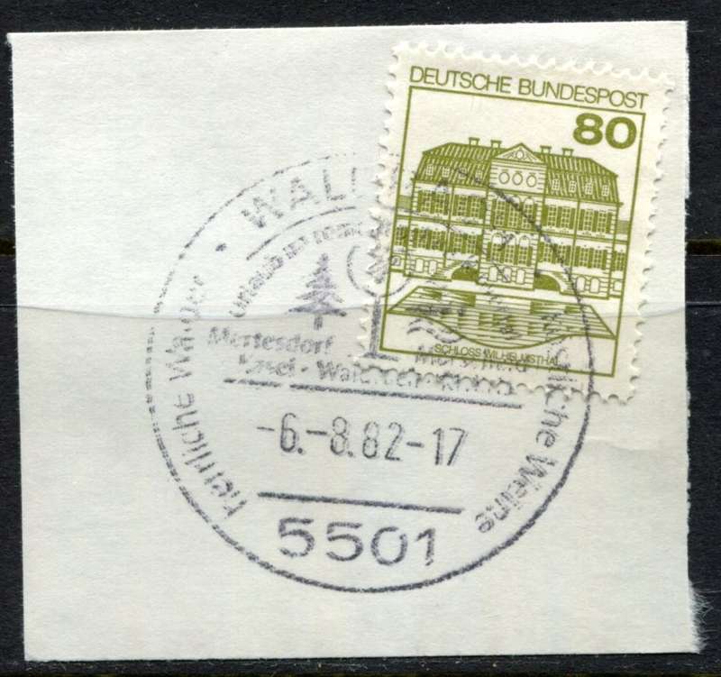 Germany - Federal - Postmark - Used on Piece