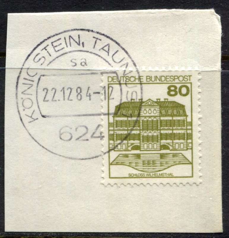 Germany - Federal - Postmark - Used on Piece