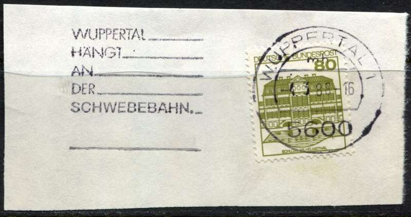 Germany - Federal - Postmark - Used on Piece