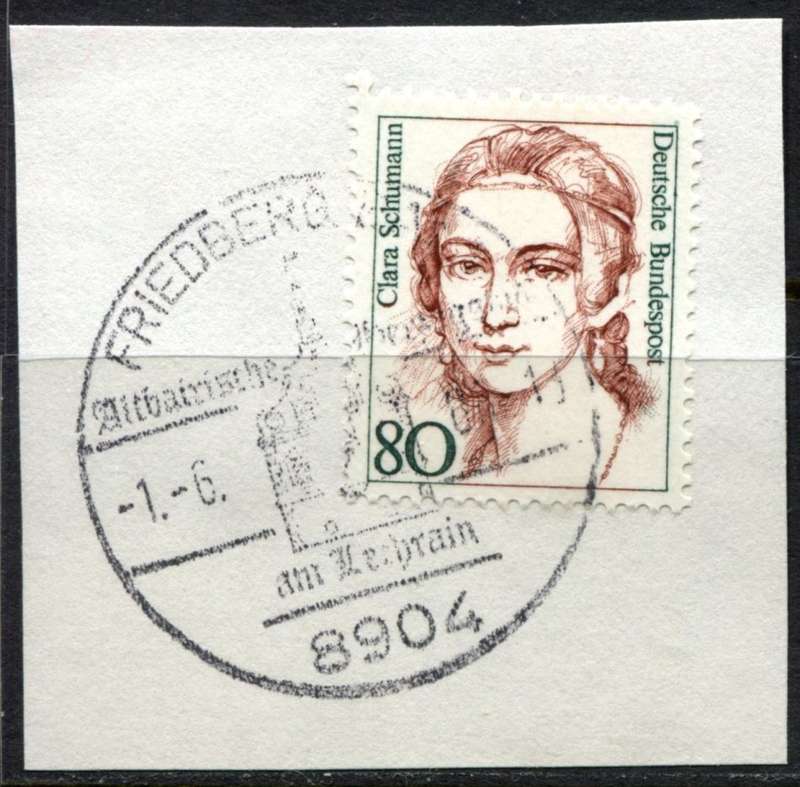 Germany - Federal - Postmark - Used on Piece