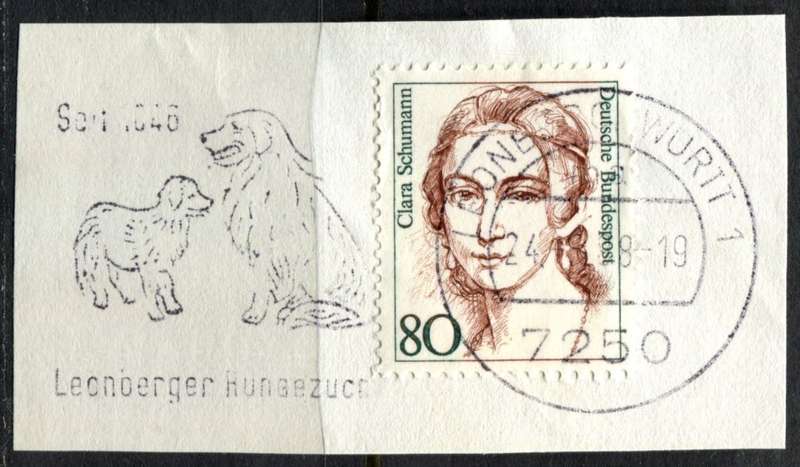 Germany - Federal - Postmark - Used on Piece