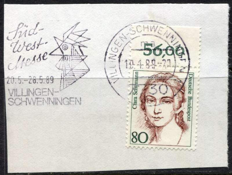 Germany - Federal - Postmark - Used on Piece