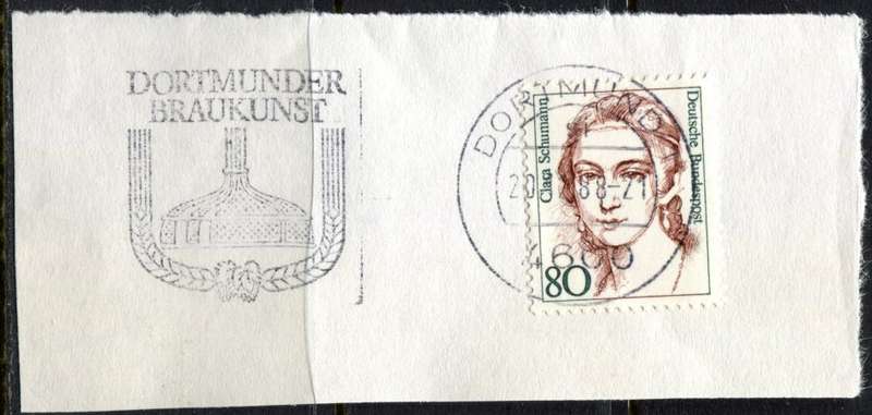 Germany - Federal - Postmark - Used on Piece