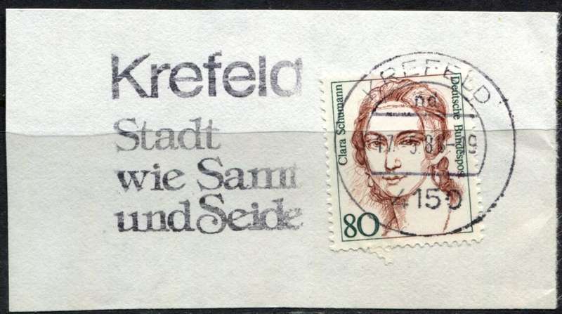 Germany - Federal - Postmark - Used on Piece