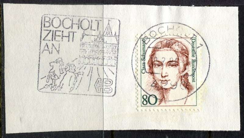 Germany - Federal - Postmark - Used on Piece