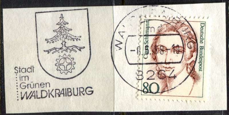 Germany - Federal - Postmark - Used on Piece