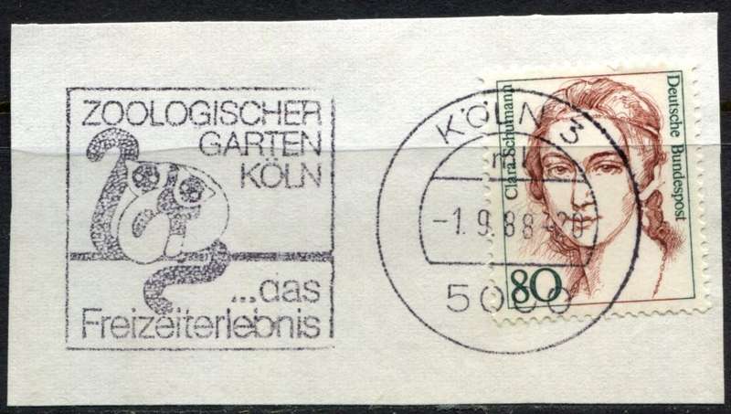 Germany - Federal - Postmark - Used on Piece