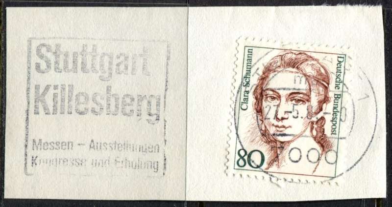 Germany - Federal - Postmark - Used on Piece