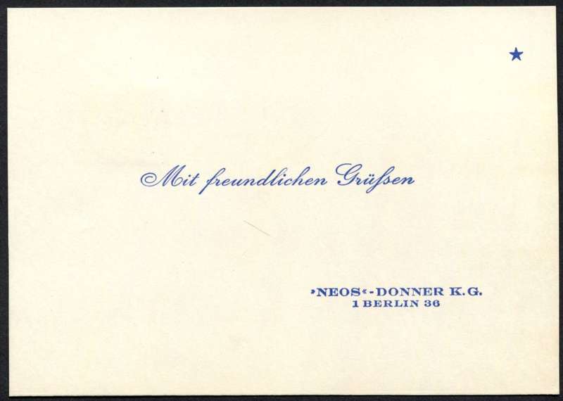 Germany - Berlin - Postmark - Card - 148 mm x 105 mm