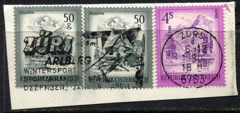 Austria - Postmark - Used on Piece