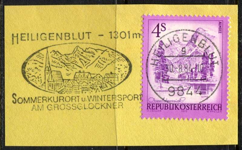 Austria - Postmark - Used on Piece