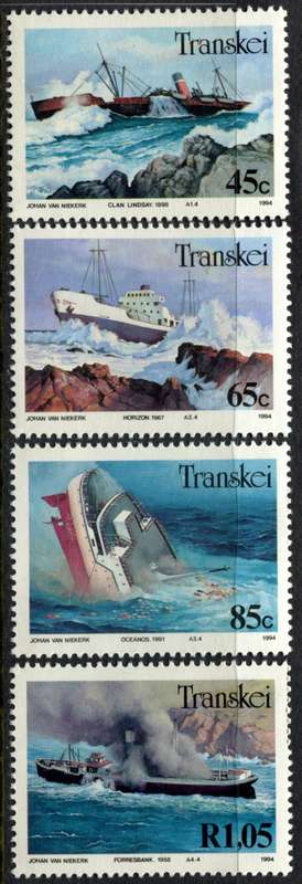 Transkei - Shipwrecks - 1994 - MNH