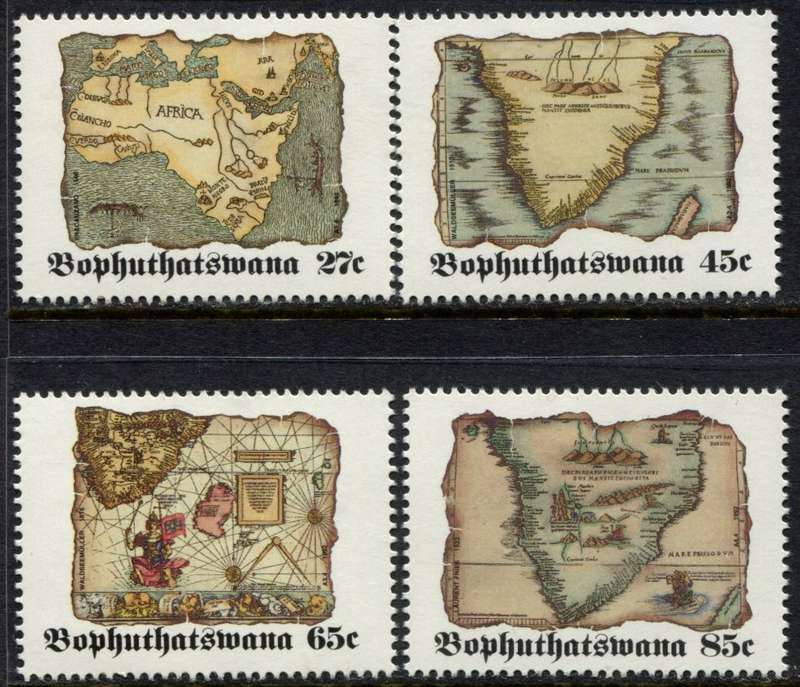 Bophuthatswana - Maps - 1992 - MNH