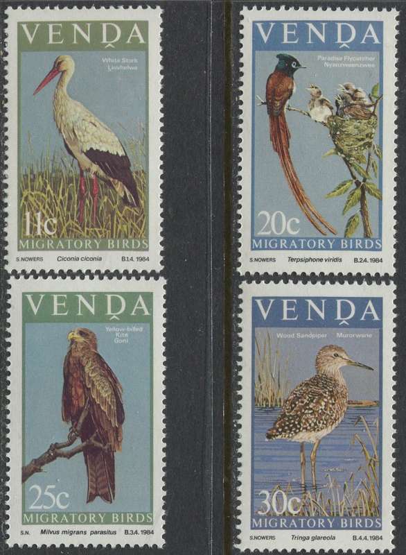 Venda - Birds - 1984 - MNH