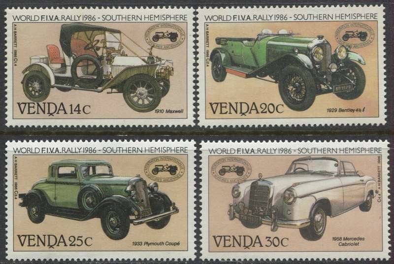 Venda - Cars - 1986 - MNH