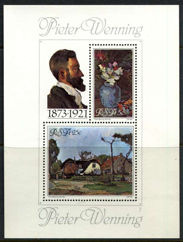 RSA - Miniature Sheet - MNH
