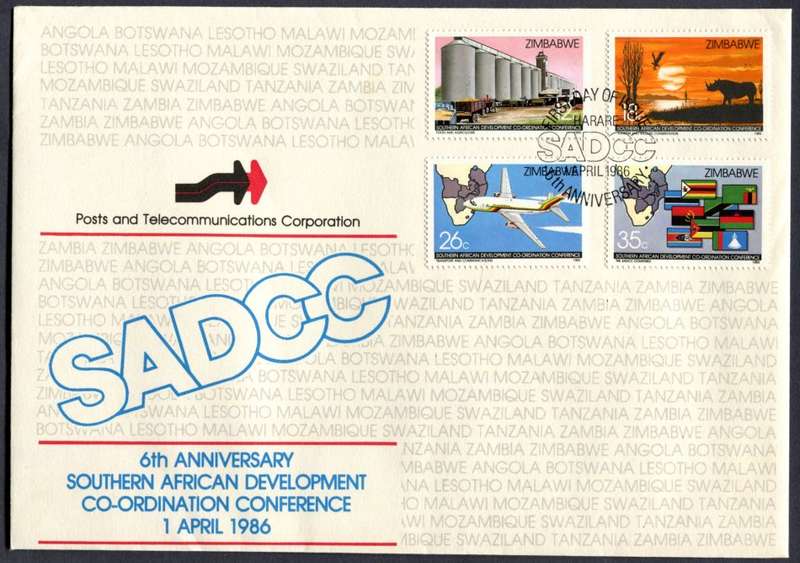 Zimbabwe - FDC - 1986