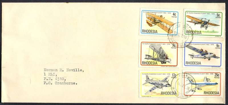 Rhodesia - Commercial FDC - 1978