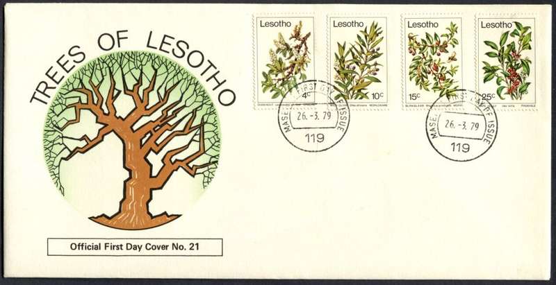Lesotho  -  1 x FDC no. 21 - 1979